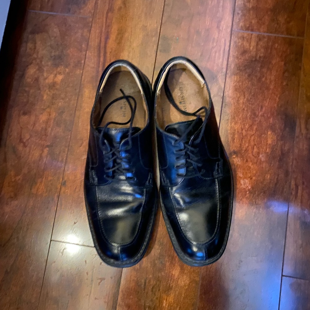 Florsheim Men's Black Leather Oxfords